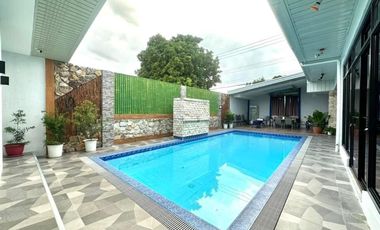 For Rent Furnished Elegant Bungalow House w/ Swimming Pool In Angeles City
