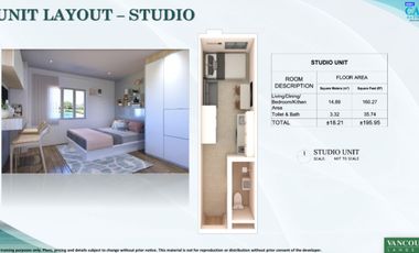 Calm Residences Pre Selling Condo Near Enchanted Kingdom