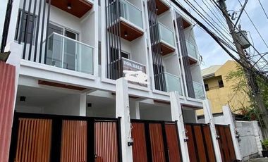 RFO 3 Storey Townhouse with Roof Deck FOR SALE at San Antonio Village Makati
