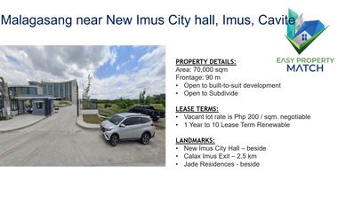 Commercial Land for rent in Cavite, Imus