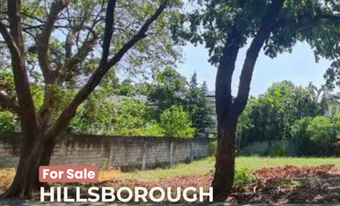 Hillsborough Alabang lot for sale 731 sqm corner lot near Ayala Alabang Village