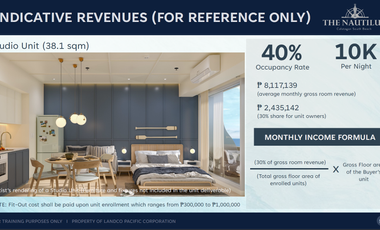 Preselling! Nautilus Beachfront Condo Calatagan Batangas (Studio)