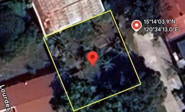 Gated Residential Lot 556 sqm in Dolores Mabalacat City, Pampanga for Sale