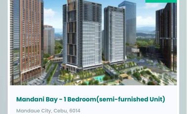 PROPERTY # 11305 -Selling my Mandani Bay 1br Seaview! 8.5M only! From 17M