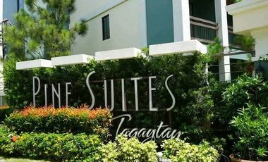 Studio with balcony unit rfo in Tagaytay Lipat agad also Furnished deliverable
