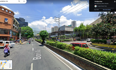 Boni Avenue near EDSA 614sqm Prime Corner Comm'l  Mandaluyong - P 300k/sqm gross