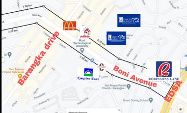 Boni Avenue near EDSA 614sqm Prime Corner Comm'l  Mandaluyong - P 300k/sqm gross
