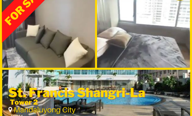 For Sale 1 Bedroom St. Francis Shangri-La Place Condominium at Mandaluyong City