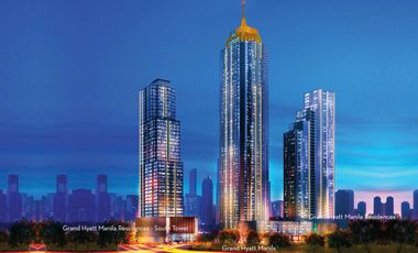 Luxurious 2BR Condo for RENT at Grand Hyatt Manila Residences – South Tower