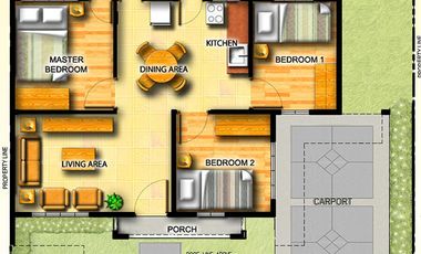 Southwind | Walnut 3BR Single Attached House for Sale in San Pedro, Laguna | Aspire by Filinvest