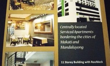 Makati City, 11 Storey Residential Building with Roof Deck for Sale!