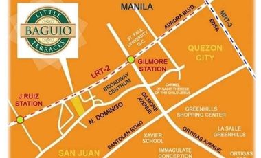 Premium 2 bedroom Corner unit 11K/MO For Sale Condo in San Juan Ready for Occupancy Little Baguio Terraces in Manila