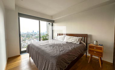Departamento amueblado en RENTA en Condesa con terraza, vistas y amenidades