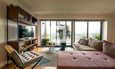 Departamento amueblado en RENTA en Condesa con terraza, vistas y amenidades