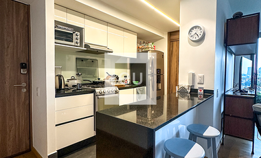 Departamento amueblado en RENTA en Condesa con terraza, vistas y amenidades