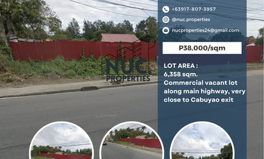 For Sale: Commercial vacant lot in Cabuyao Laguna