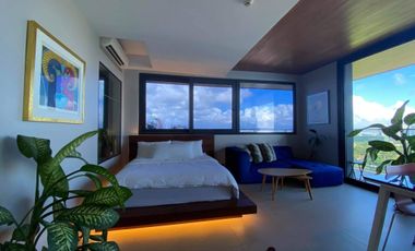 Fully Furnished Studio Corner Condominium for Sale located in Lapu-Lapu