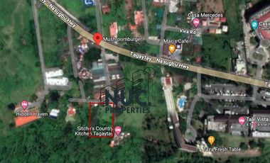 Vacant Lot for Sale along Tagaytay at the back of Mushroomburger