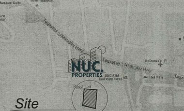 Vacant Lot for Sale along Tagaytay at the back of Mushroomburger