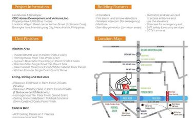 Pre-selling 1BR at Barangka Ilaya Mandaluyong Amber Park 5 mins away BONI MRT