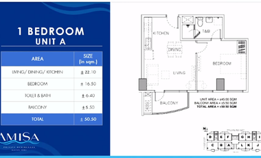 CODE # 250A - For Sale Condo In Amisa Residence Lapu-Lapu City