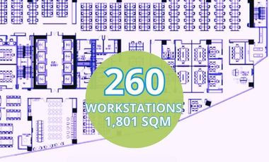 Fully Furnished PEZA Office for Rent BGC McKinley Taguig