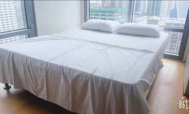 2BR Condo For Rent / Lease in Park West BGC 2 bedroom 1 parking Fully Furnish