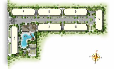 Maldives Oasis | Studio Mid-Rise Condo Unit for Sale in Davao City | Aspire by Filinvest