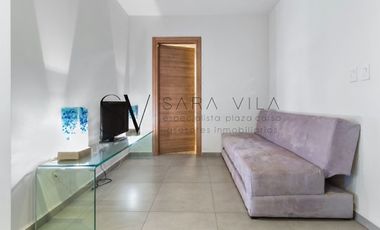 PLAZA CARSO: AMUEBLADO 2 RECAMARAS Y FAMILY ROOM