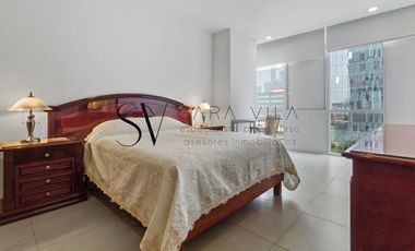 PLAZA CARSO: AMUEBLADO 2 RECAMARAS Y FAMILY ROOM