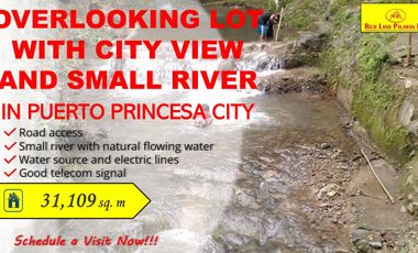 Live With Nature | Overlooking Lot With City View And Small River