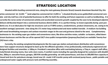 PROPERTY # 11833 - Prime Commercial Property for Sale IN Singcang, Bacolod City