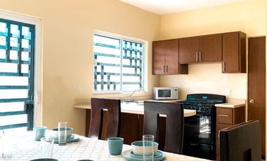 CASA AMUEBLADA EN RENTA  EN FRACCIONAMIENTO RESIDENCIAL