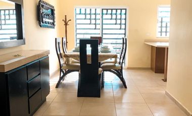 CASA AMUEBLADA EN RENTA  EN FRACCIONAMIENTO RESIDENCIAL