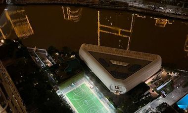 Acqua: 2BR Condo with balcony facing Pasig river and Rockwell for sale