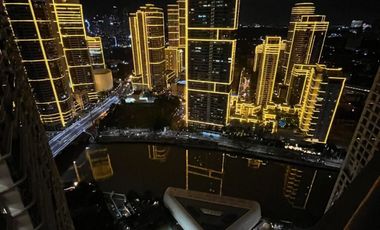 Acqua: 2BR Condo with balcony facing Pasig river and Rockwell for sale