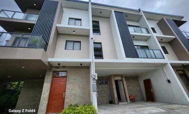 brand new TRIPLEX TOWNHOUSE for sale at ALCOVE palmera subdivision quezon city