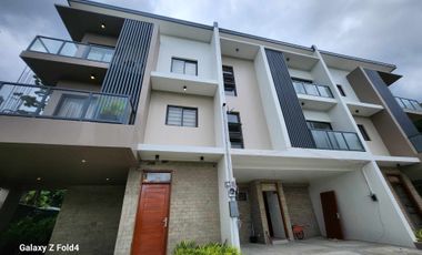 brand new TRIPLEX TOWNHOUSE for sale at ALCOVE palmera subdivision quezon city