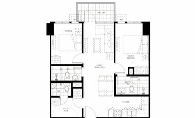 For Sale 2 Bedroom Viento at Cerca Ayala Alabang