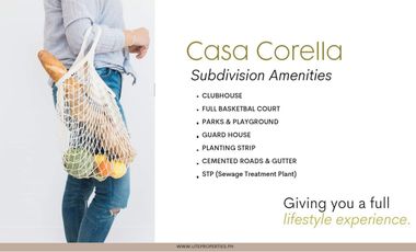CASA CORELLA TOWNHOUSE FOR SALE - 6,000 Reservation Fee