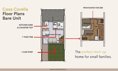 CASA CORELLA TOWNHOUSE FOR SALE - 6,000 Reservation Fee
