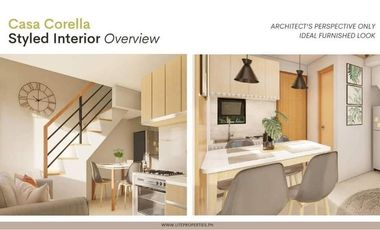 CASA CORELLA TOWNHOUSE FOR SALE - 6,000 Reservation Fee
