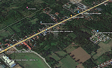 40% Below Market Value! 1.8 Hectare Land near McDonalds and SM City San Pablo, L