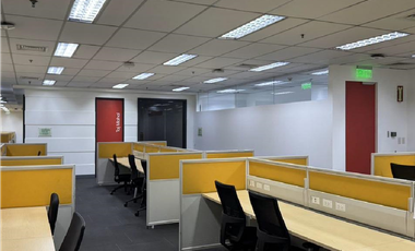 1100 SQM Furnished Office Space for Rent in Taguig