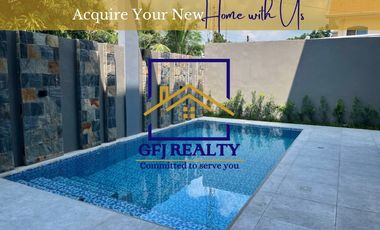 Brand New House with Swimming Pool for Rent in Angeles, Pampanga