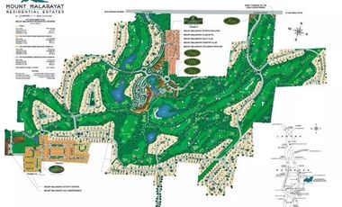 Lot for Sale The Courtyard at Malarayat 1,189 sqm residential Lot Lipa Batangas