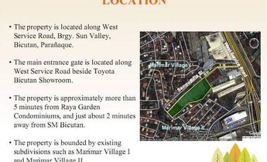 2 BR with balcony 42.50sqm for sale at West Service Road, Sun Valley, Bicutan