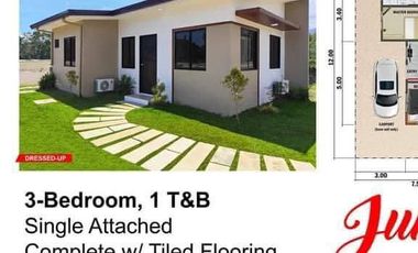 3BR Single Attached House and Lot for Sale