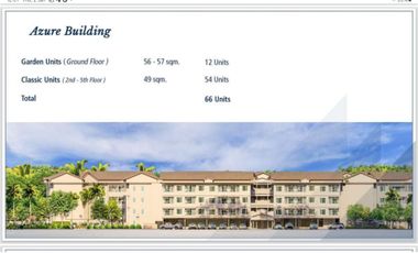 For Sale 1 Bedroom Unit at Bridgeport Park in Samal