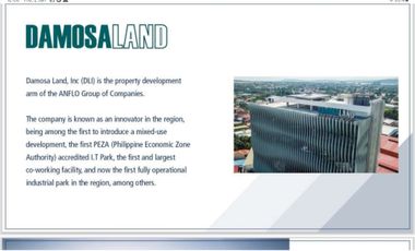 For Sale 1 Bedroom Unit at Bridgeport Park in Samal